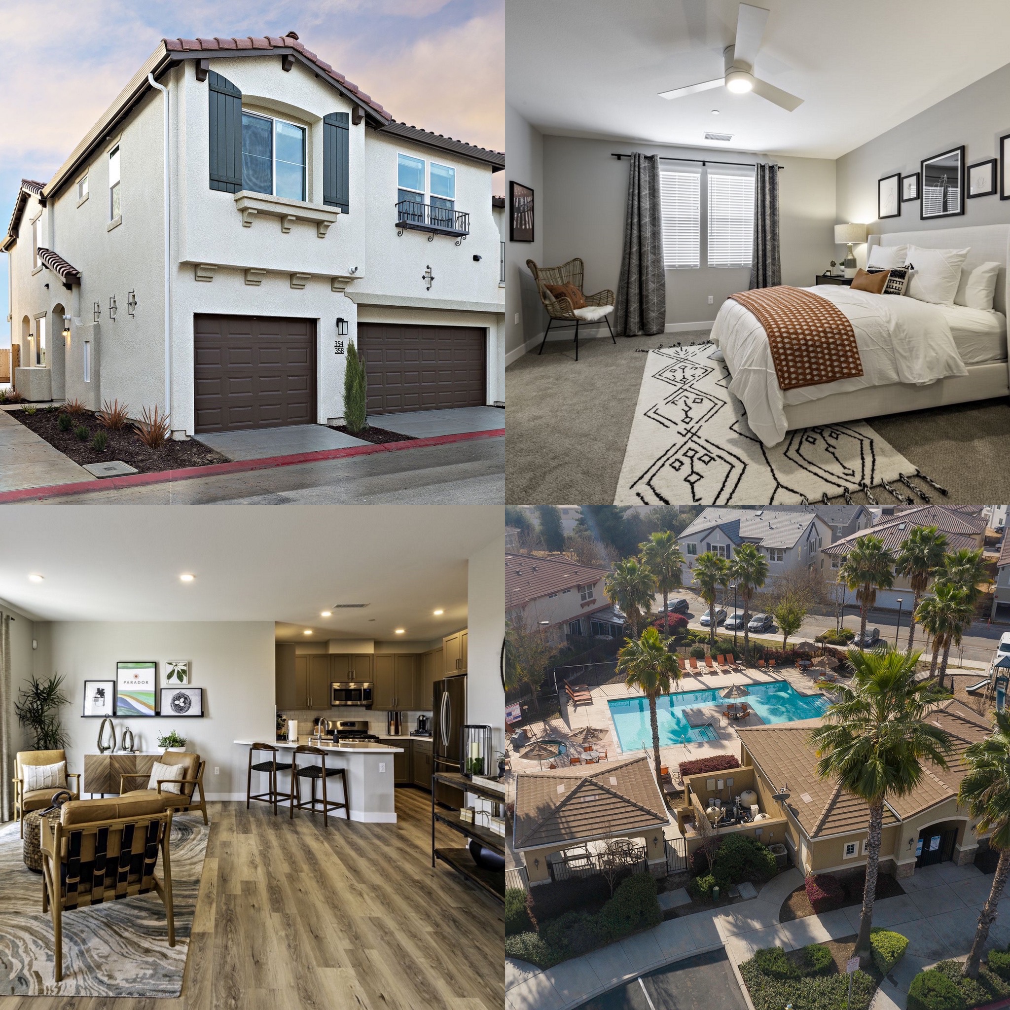 Parador Townhomes Collage