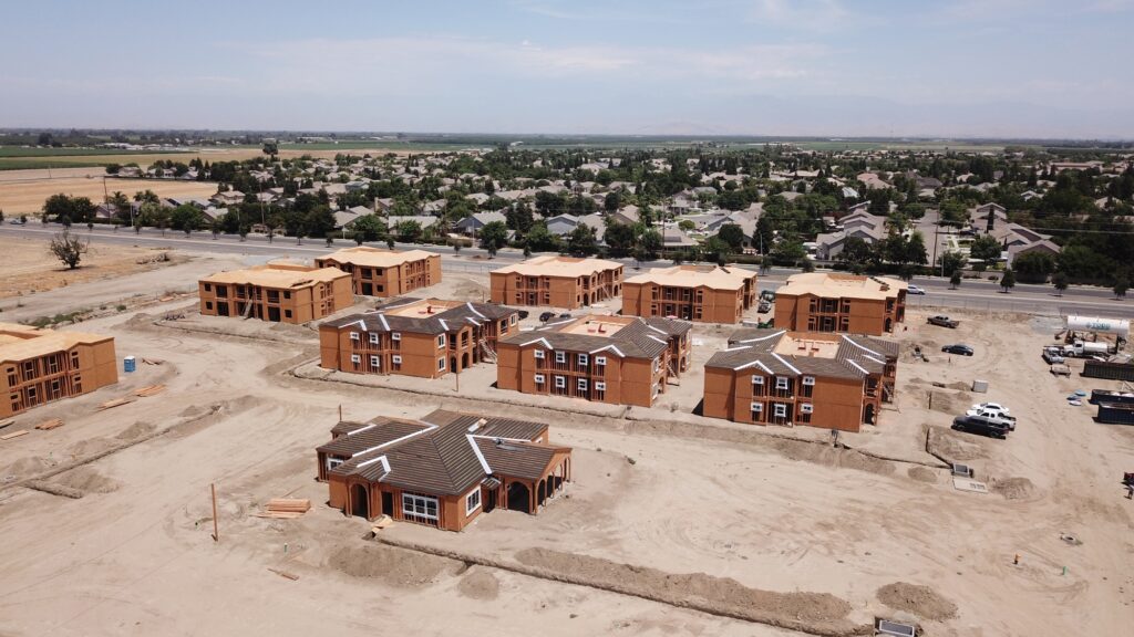 The Riviera Aerial View