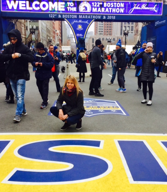 Boston Marathon Finish Line