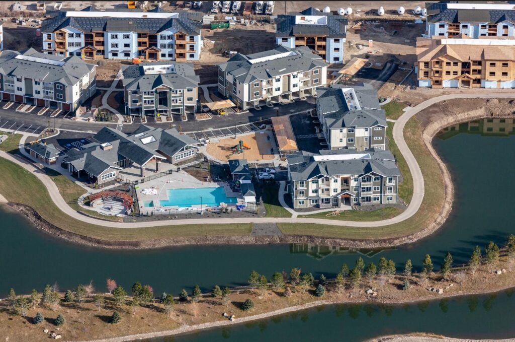 The Lakes at Eagle Aerial View