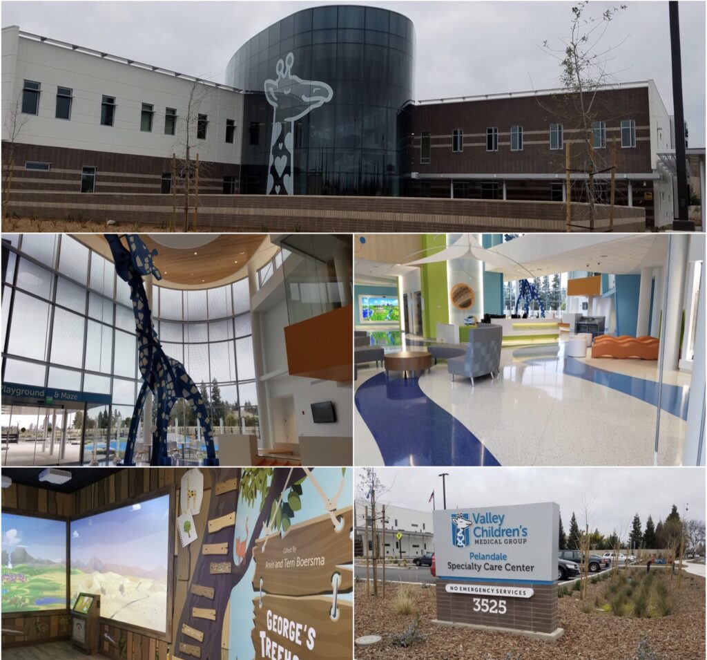 Valley Children's Hospital Interior and Exterior View